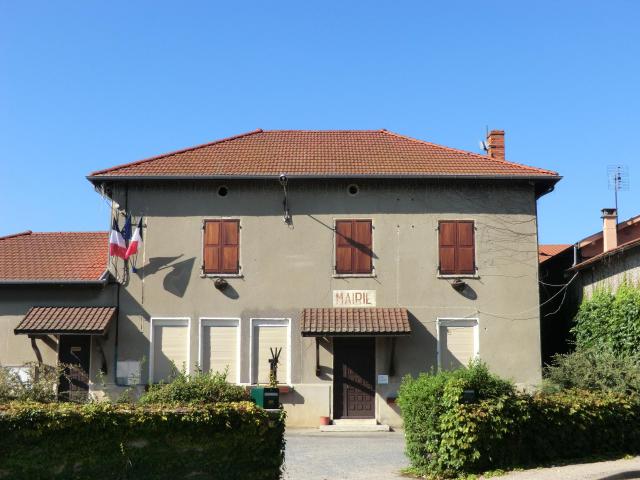 Mairie de Saint-Marcel (Ain).