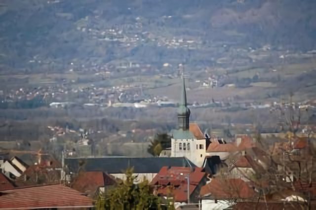 Vue sur le clocher