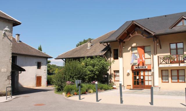 Mairie de la commune française de Chilly (Haute-Savoie).