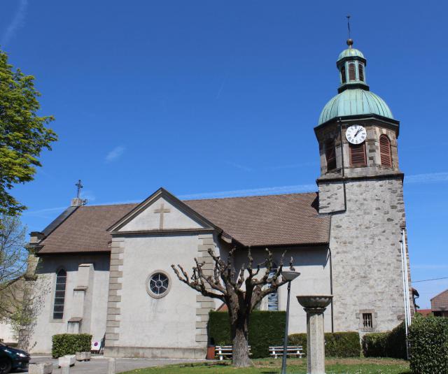 Église Sainte-Anne de Chens-sur-Léman.
