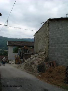 Destruction avant rénovation