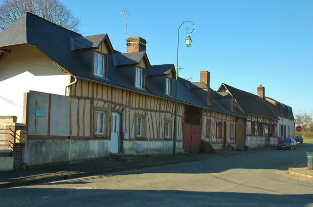 St-Léger-aux-Bois, Seine-Maritime, F, rue