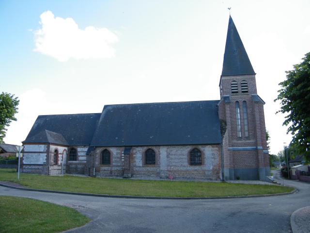 Fallencourt, Seine-Maritime, France, église