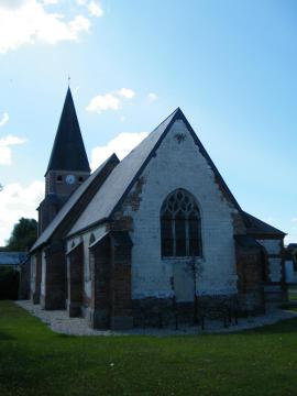 Fallencourt, Seine-Maritime, France, église