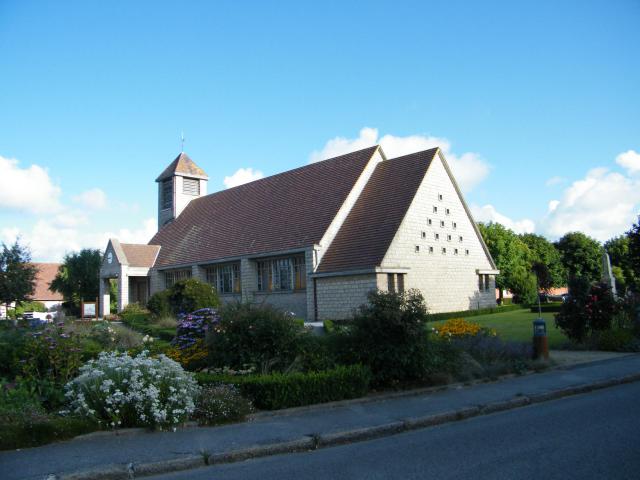 Berneval-le-Grand, Seine-Maritime, France, église
