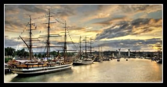 Le soleil se couche sur l'Armada 2008