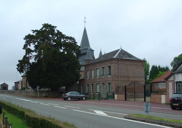 Le centre de la commune