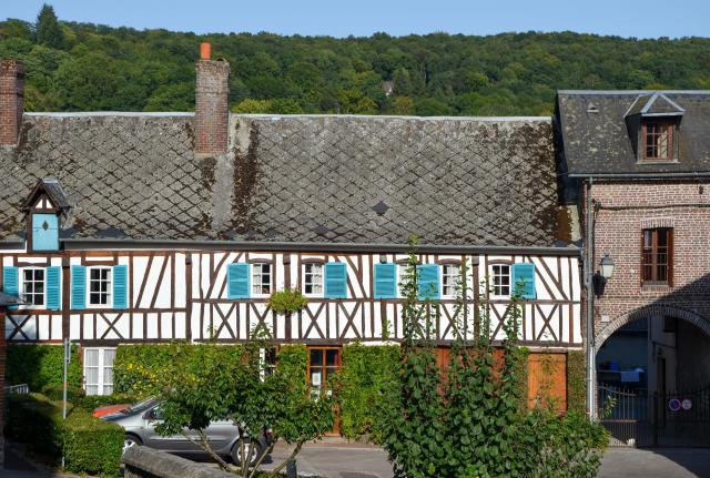 Maison de Ry, ancienne auberge - Seine Maritime, Normandie, France