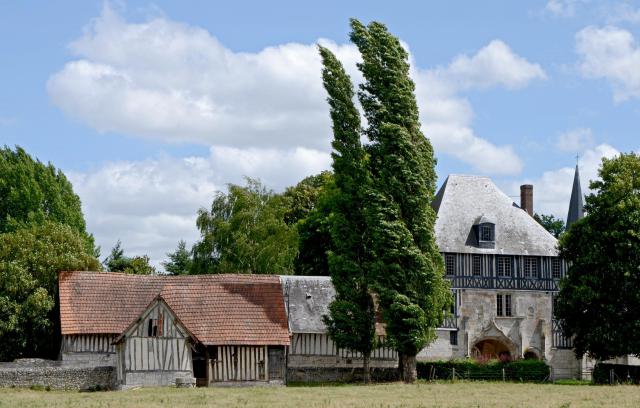 Manoir de Marbeuf à Sahurs, Seine Maritime, Normandie, France