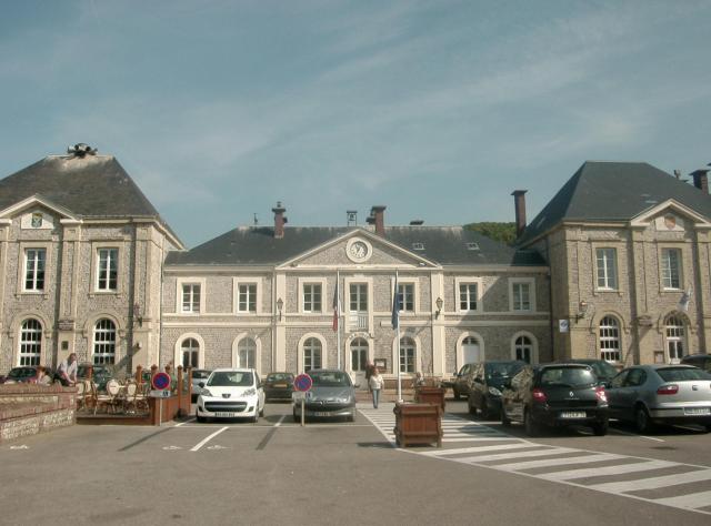 Étretat, Bürgermeisteramt (Mairie) Datum: 04.05.2011 Urheber: M. Pfeiffer alias Gordito1869 Quelle: privates Fotoarchiv des Urhebers