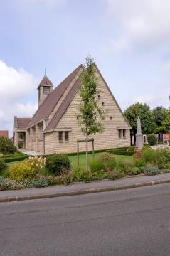 Église Notre Dame construite en 1954 de BERNEVAL LE GRAND - 76370