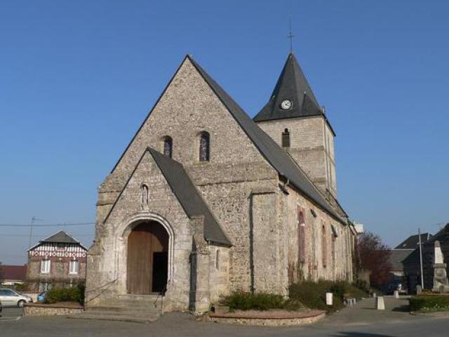 Bréauté - L'église