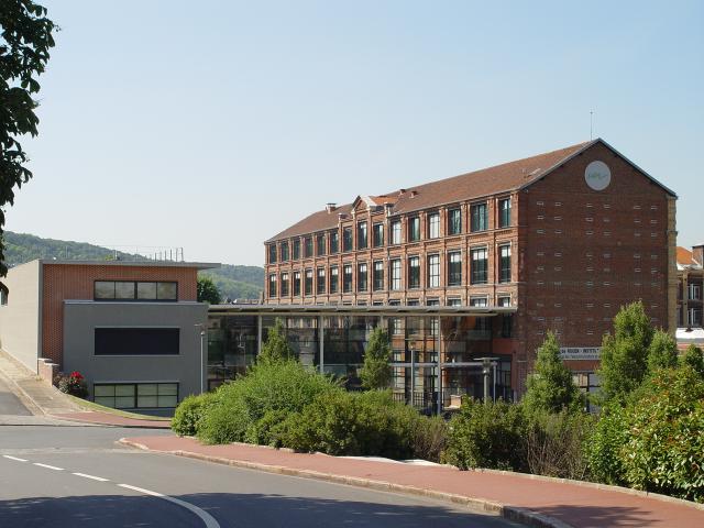 Vue du site d'Elbeuf de l'IUT de Rouen