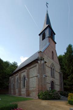 Église Saint-Pierre de Fontaine-sous-Préaux, route des Sources