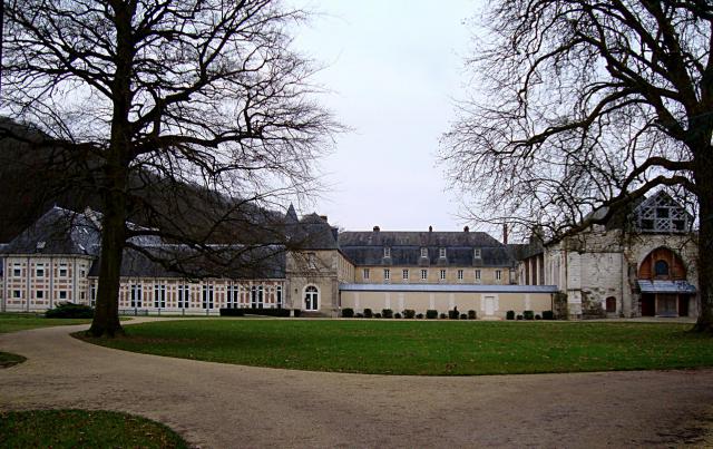 L'Abbaye Notre-Dame du Pré à Valmont (Seine-Maritime).