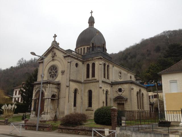 Église d'Amfreville-la-Mi-Voie.