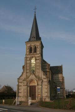 L'église Saint-Vincent de Saint-Vincent-Cramesnil.