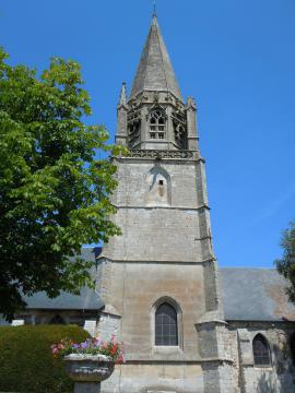 Valliquerville - ( Seine-Maritime) - Eglise Notre-Dame - Clocher