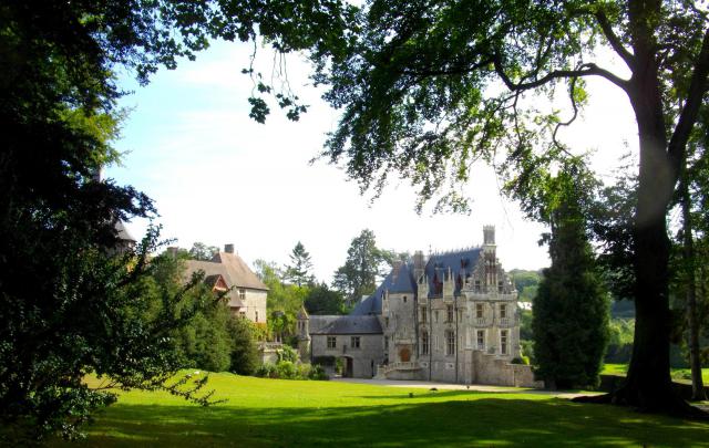 Château de Clères (vue du parc)