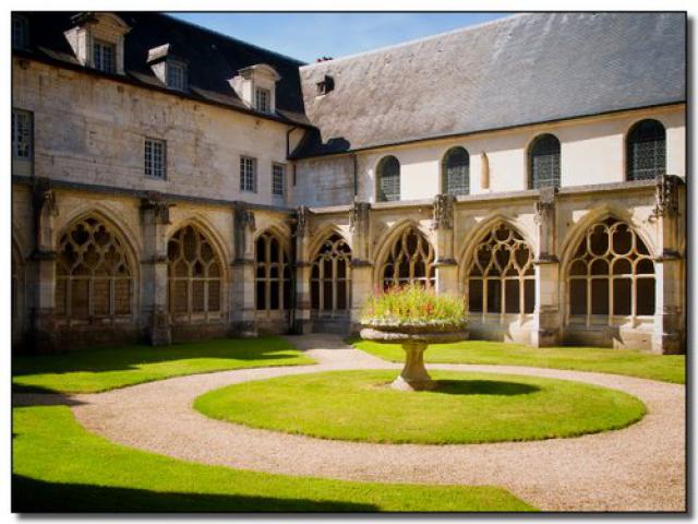 The Cloisters at L'abbaye de Saint-Wandrille