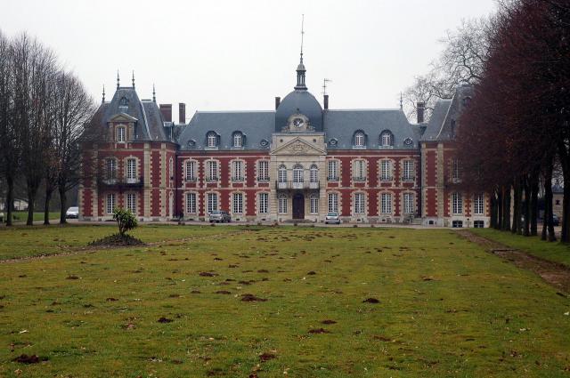 Bois-Himont (Seine-Maritime, France). Le château.
