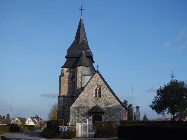 St Pierre and St Paul Church at Bosc-Guérard (Normandy)