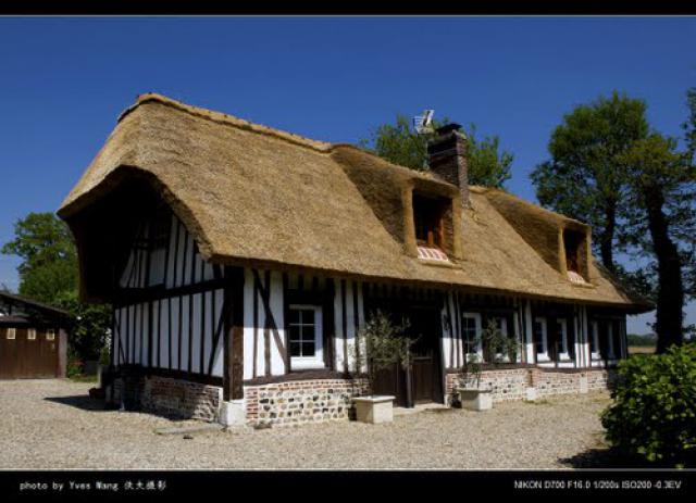Chaumière de Normandie 诺曼底茅草房