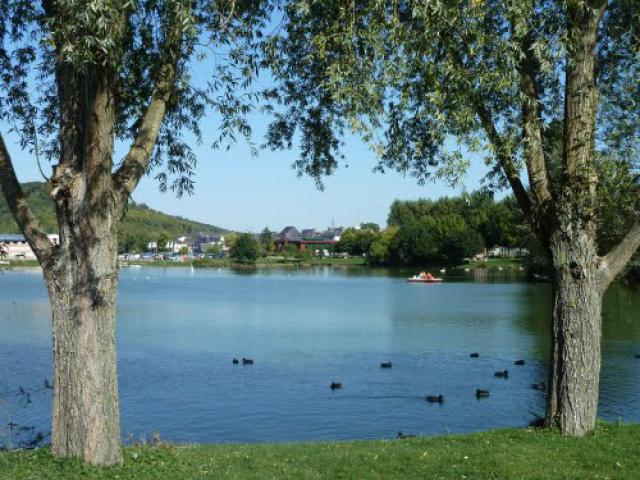 FRANCE, Montville: l'étang