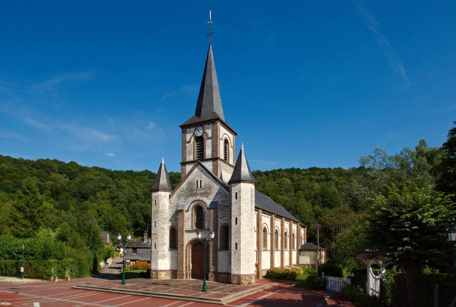 Église Saint-Martin de Saint-Martin-du-Vivier, rue de l’Ancien-Presbytère