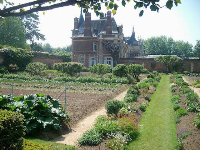 Schloß Miromesnil, Gemüsegarten