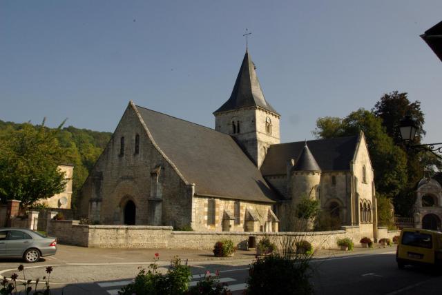 Église Saint-Michel à Saint-Wandrille