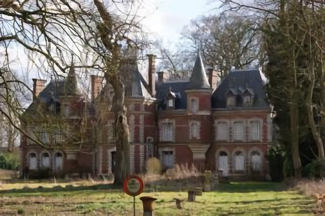 Le château de Saint-Victor-l'Abbaye