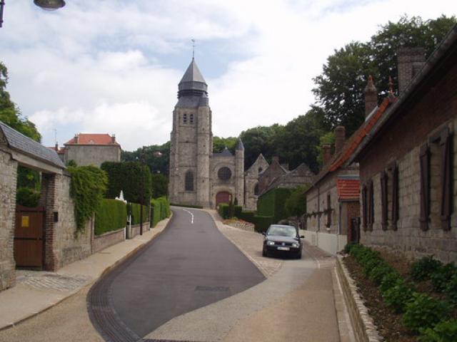 Church St. Vallery en Caux - France
