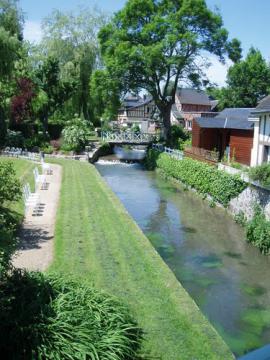 La rivière du Crevon à Ry