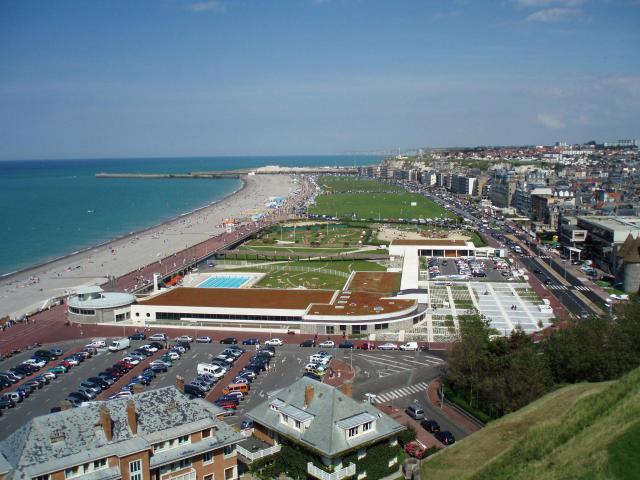 Panorama de la ville de Dieppe