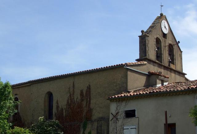 Église d'Aigues-Vives, en Ariège