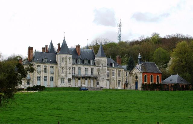 Château d'Esneval in Pavilly, Seine-Maritime Haute-Normandie, France