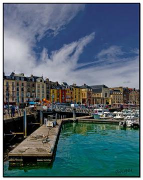 Der grüne Hafen von Dieppe - The Green Harbor of Dieppe
