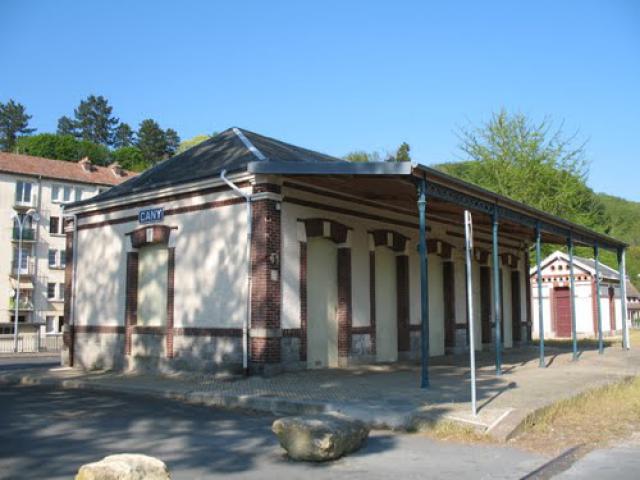 L ancienne gare de Cany Barville