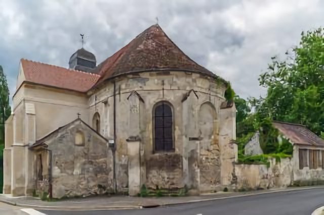 L'église Saint-Saturnin à Chauconin-Neufmontiers