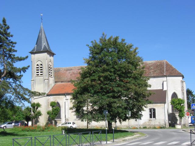 Église Saint-Barthélemy de Chauconin-Neufmontiers. (Seine-et-Marne, région Île-de-France).
