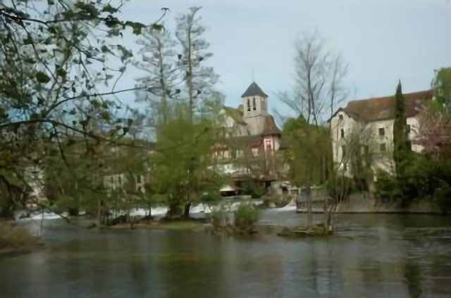 Le Loing --- Chemin du Gué, La Genevraye (77) Seine-et-Marne, Île-de-France