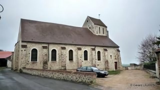 Cocherel - L'église actuelle remplace celle construite en 1533 et remplaçant elle-même un édifice antérieur.