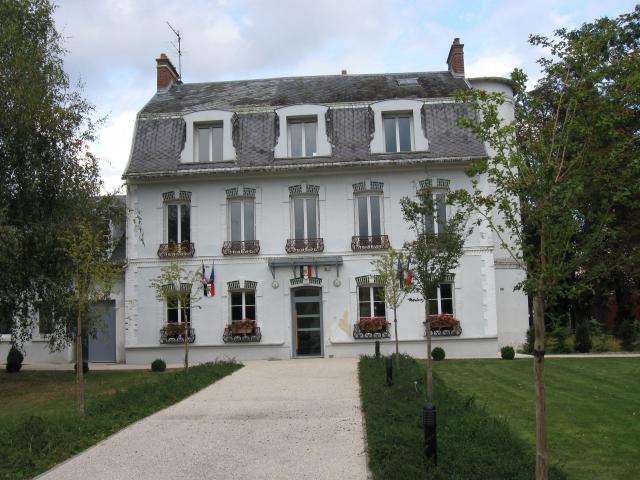 Mairie de Vignely. (Seine-et-Marne, région Île-de-France).