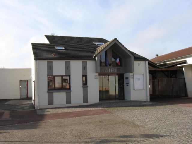 Mairie de Chambry. (département de la Seine-et-Marne, région Île-de-France).