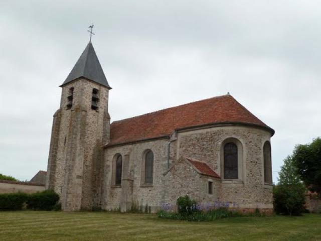 église Saint-Martin à Villeneuve-la-Hurée