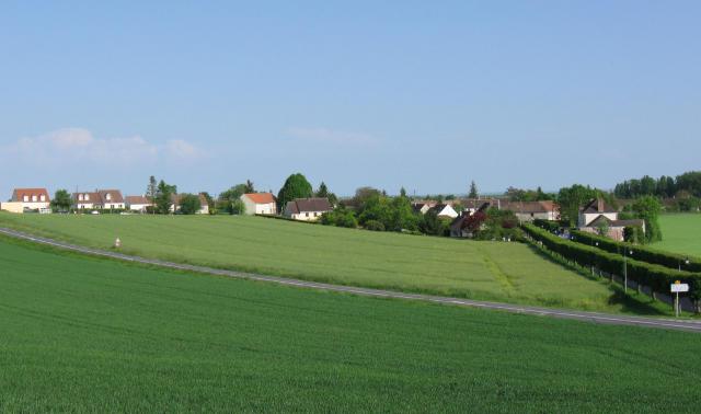 Village de Paroy. (Seine-et-Marne, région Île-de-France).