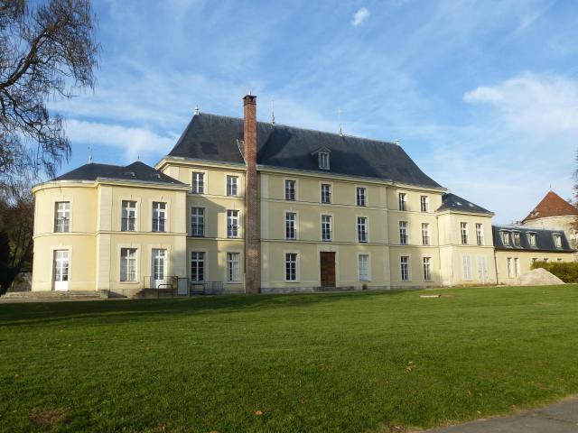 Château de Quincy-Voisins. (Seine-et-Marne, région Île-de-France).