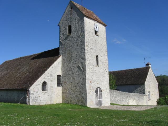 Église Saint-Germain de Poligny (Seine-et-Marne, région Île-de-France)