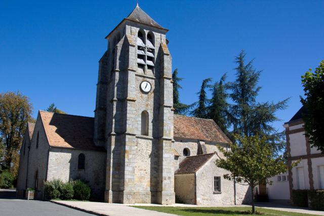 Église Saint-Corneille d Chartrettes, Seine-et-Marne, France